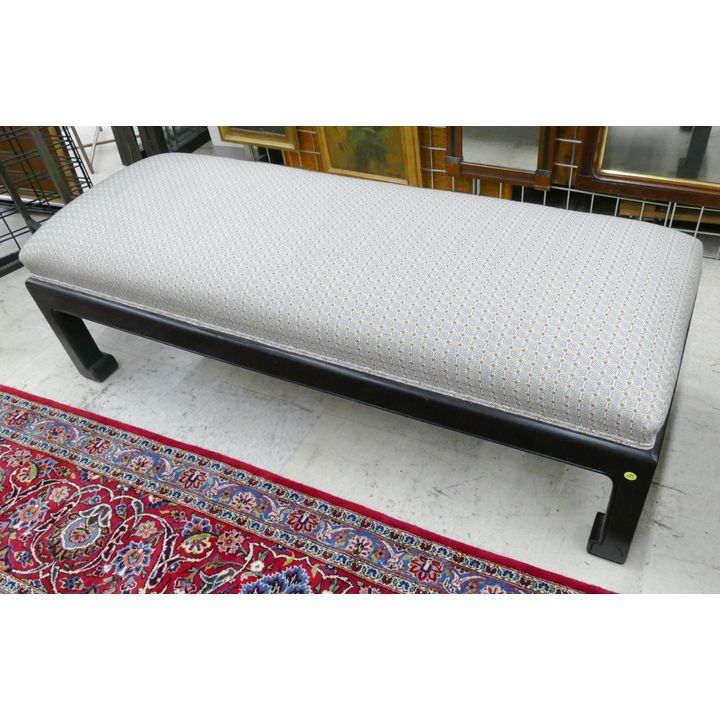 Designer Asian Style Covered Low Bench- 18x58x22''