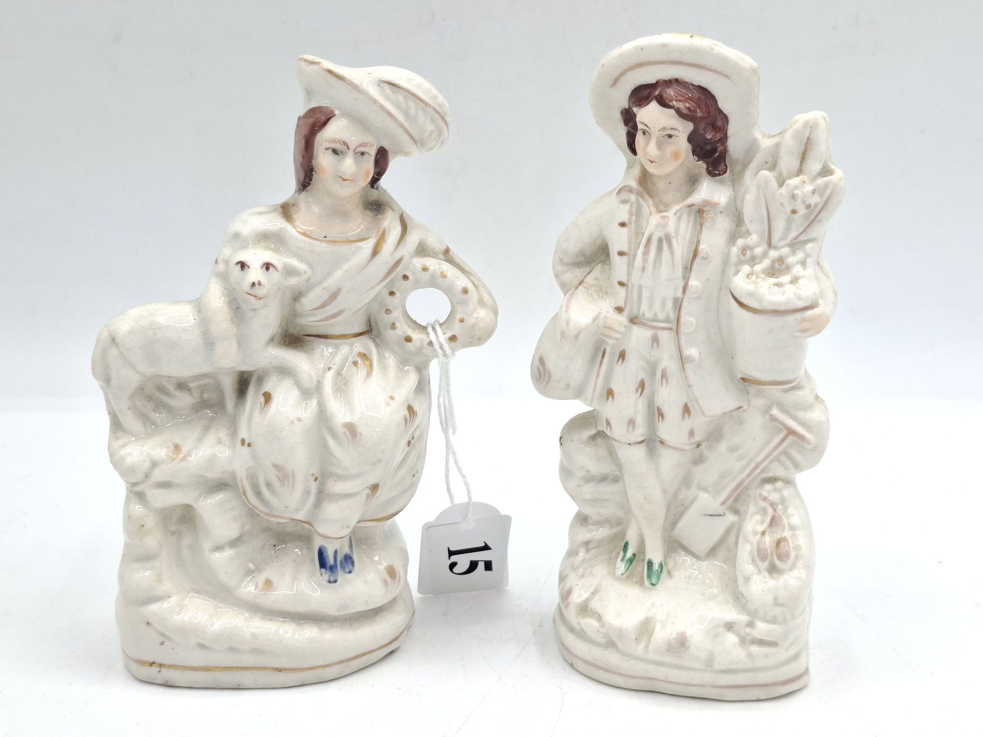 Antique Staffordshire Flatback Figurine