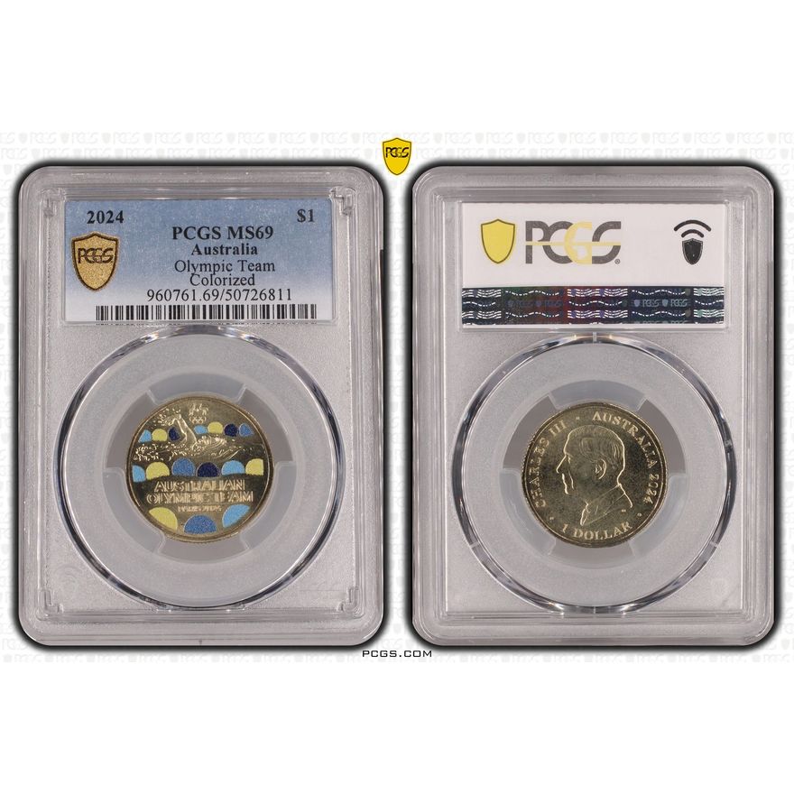 Olympic Team, One Dollar, 2024, PCGS MS69