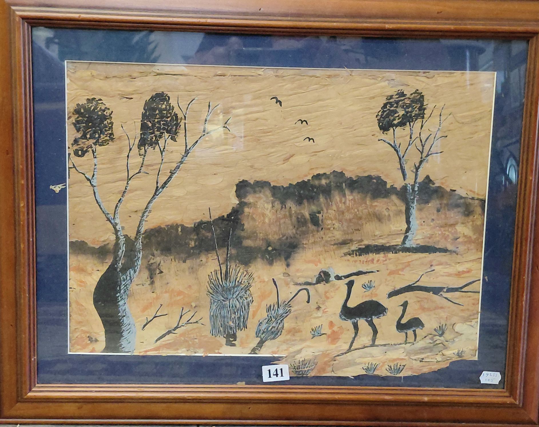 141 · ABORIGINAL BARK PAINTING