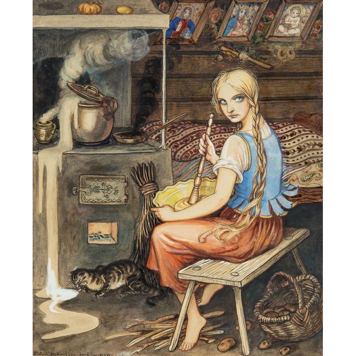 Zofia Plewińska-Smidowiczowa | Ilustracja do baśni