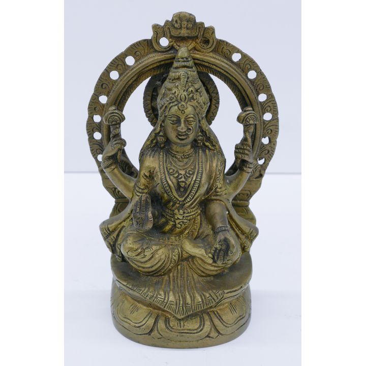 Indo Tibetan Seated Deity- 7.5''