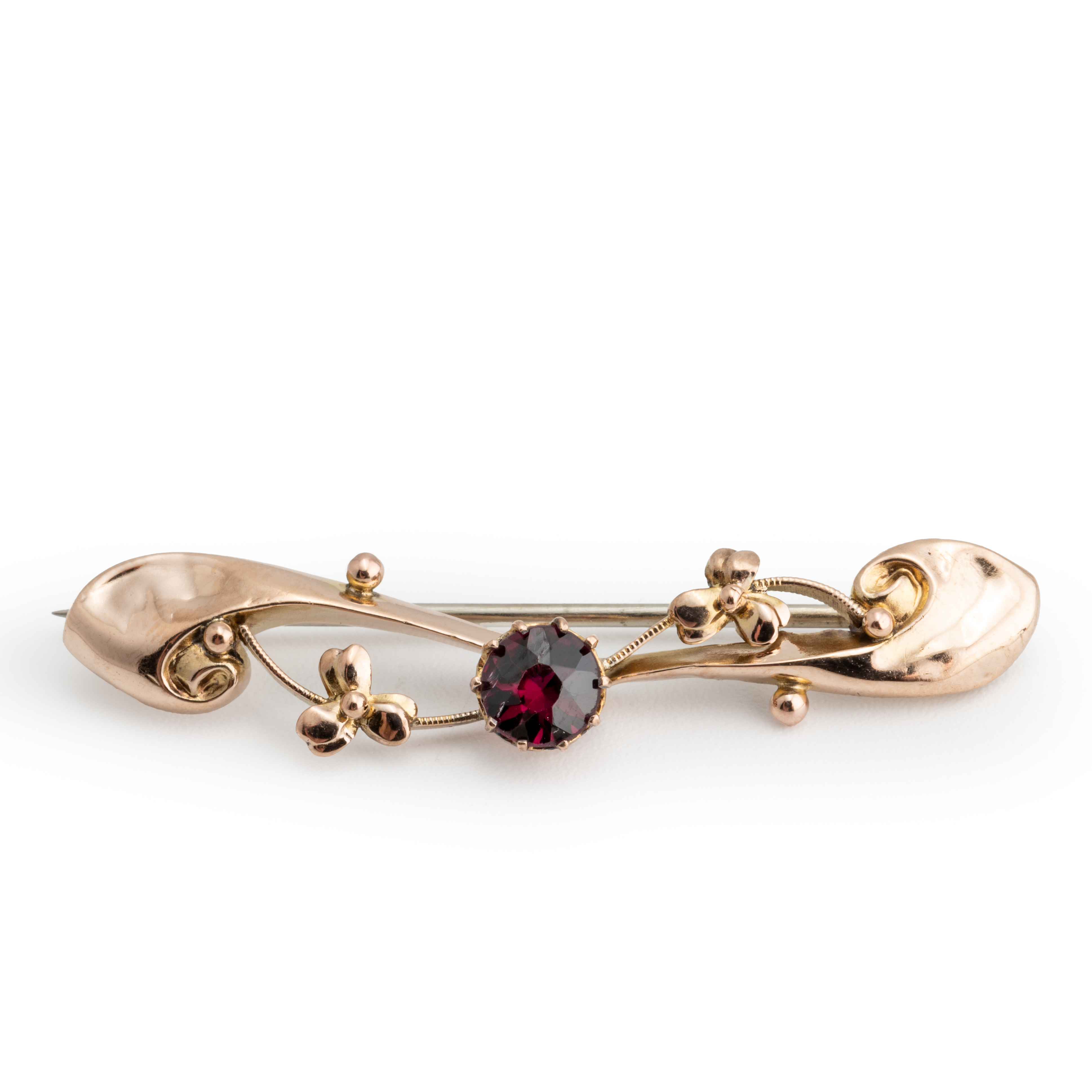 319 · Vintage Garnet Brooch