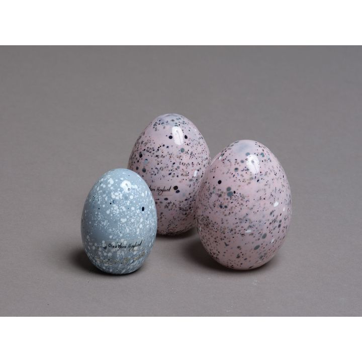 Ola and Marie Hoglund - A collection of three eggs