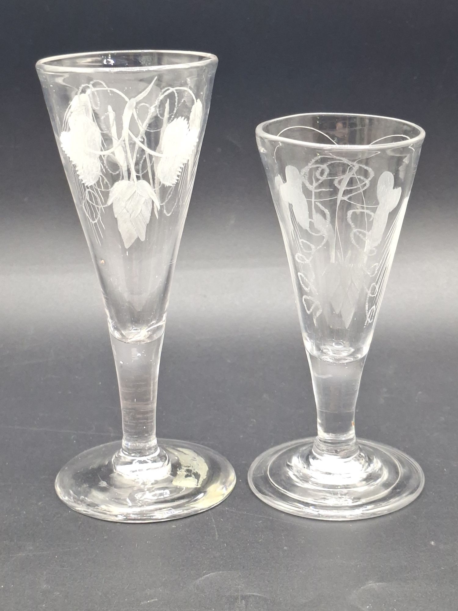 50 · GEORGIAN DWARF ALE GLASSES