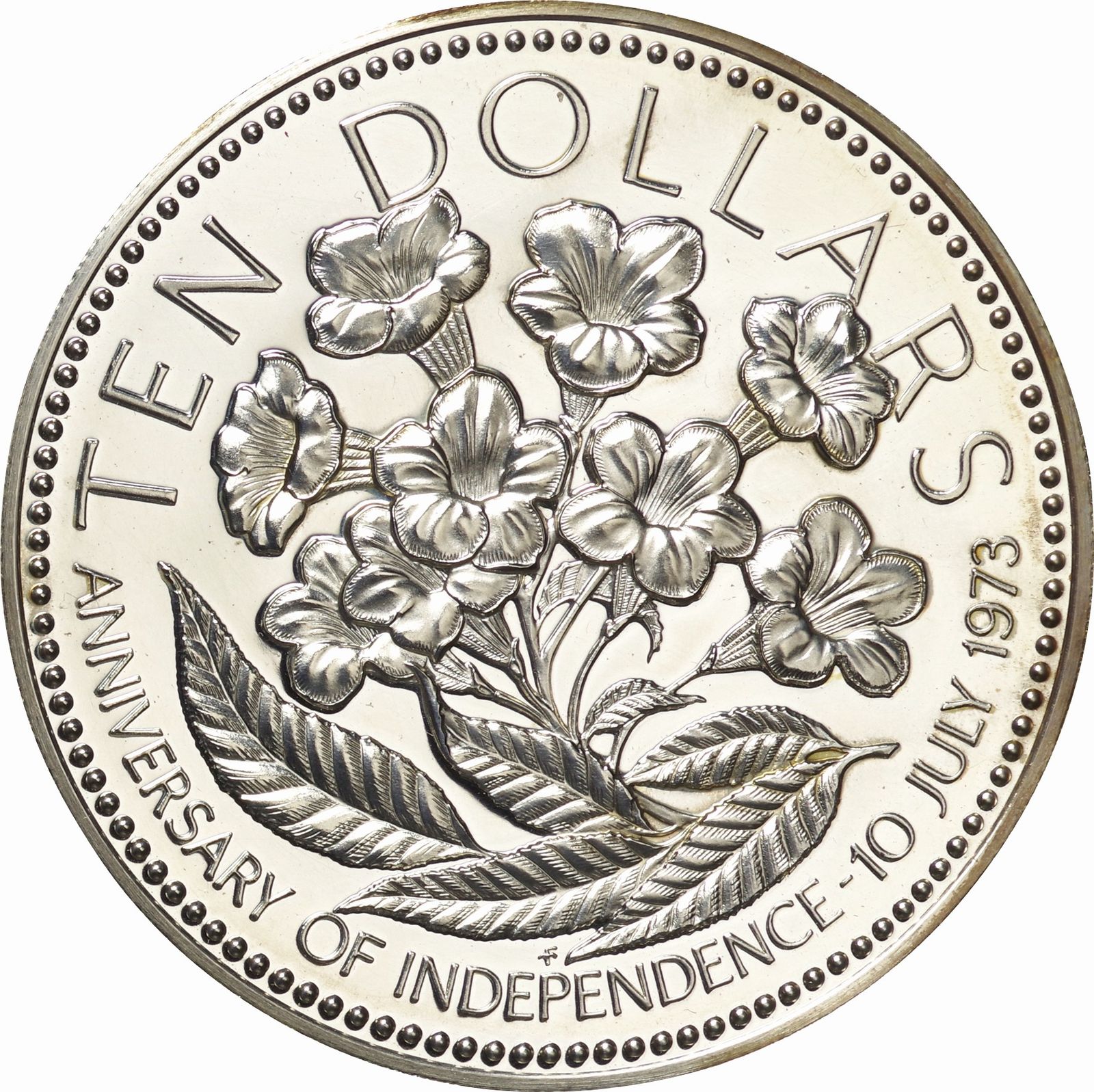 バハマ独立記念10ドル 独立記念10ドル銀貨|バハマ|コレクターズショップトモリンズ24