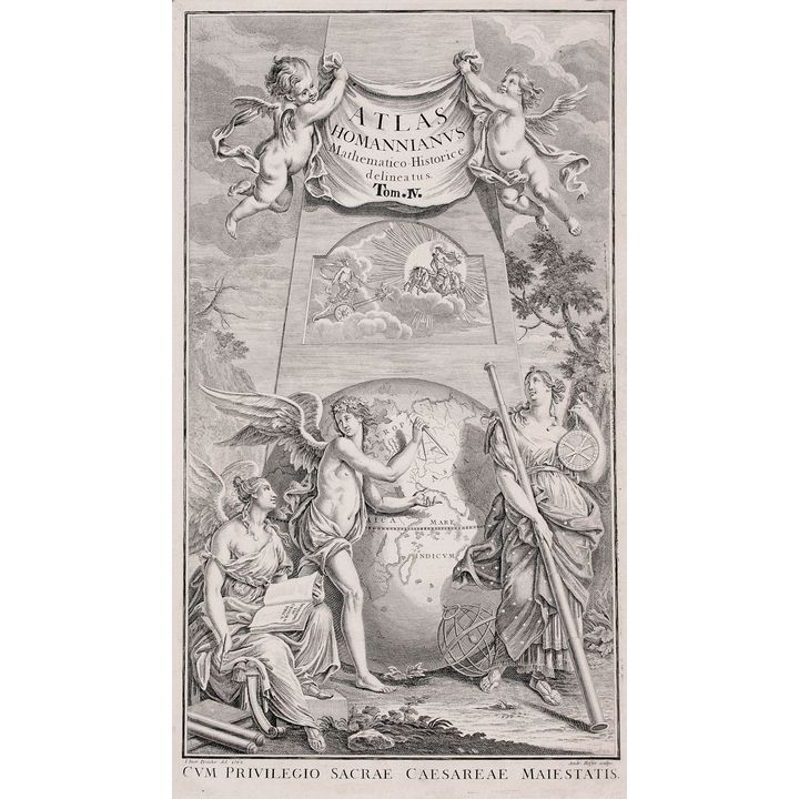 Johann Justus Preisler, Andreas Hafer | Atlas Homannianus Mathematico Historice delineatus. Tom IV.