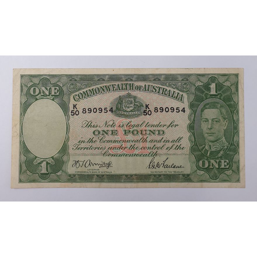 CoA A/M One Pound Note