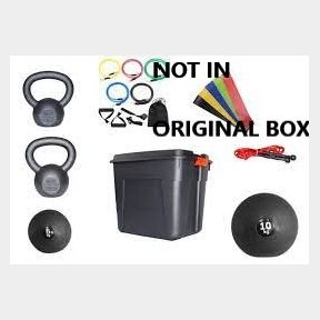 Tribe-Rx Bootcamp Box Fat Burn Core Strength and Stability 8 Pieces(NOT IN ORIGINAL BOX)- -51465/257 B5 (S1)