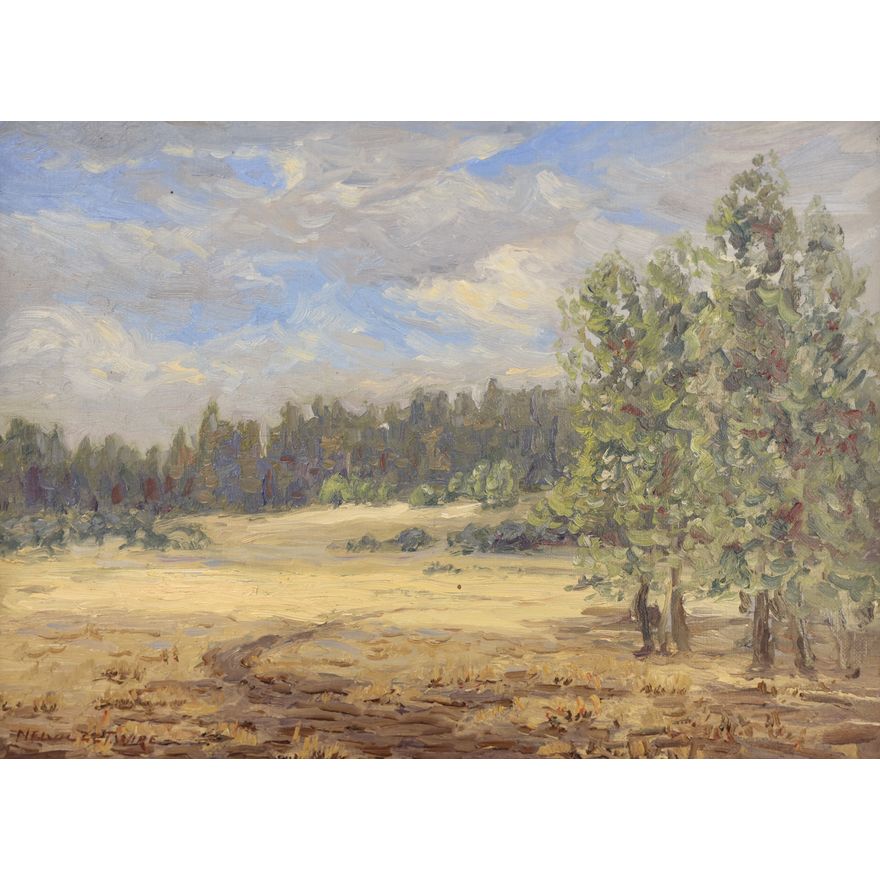 Melville Wire ''Oregon Landscape'' Oil