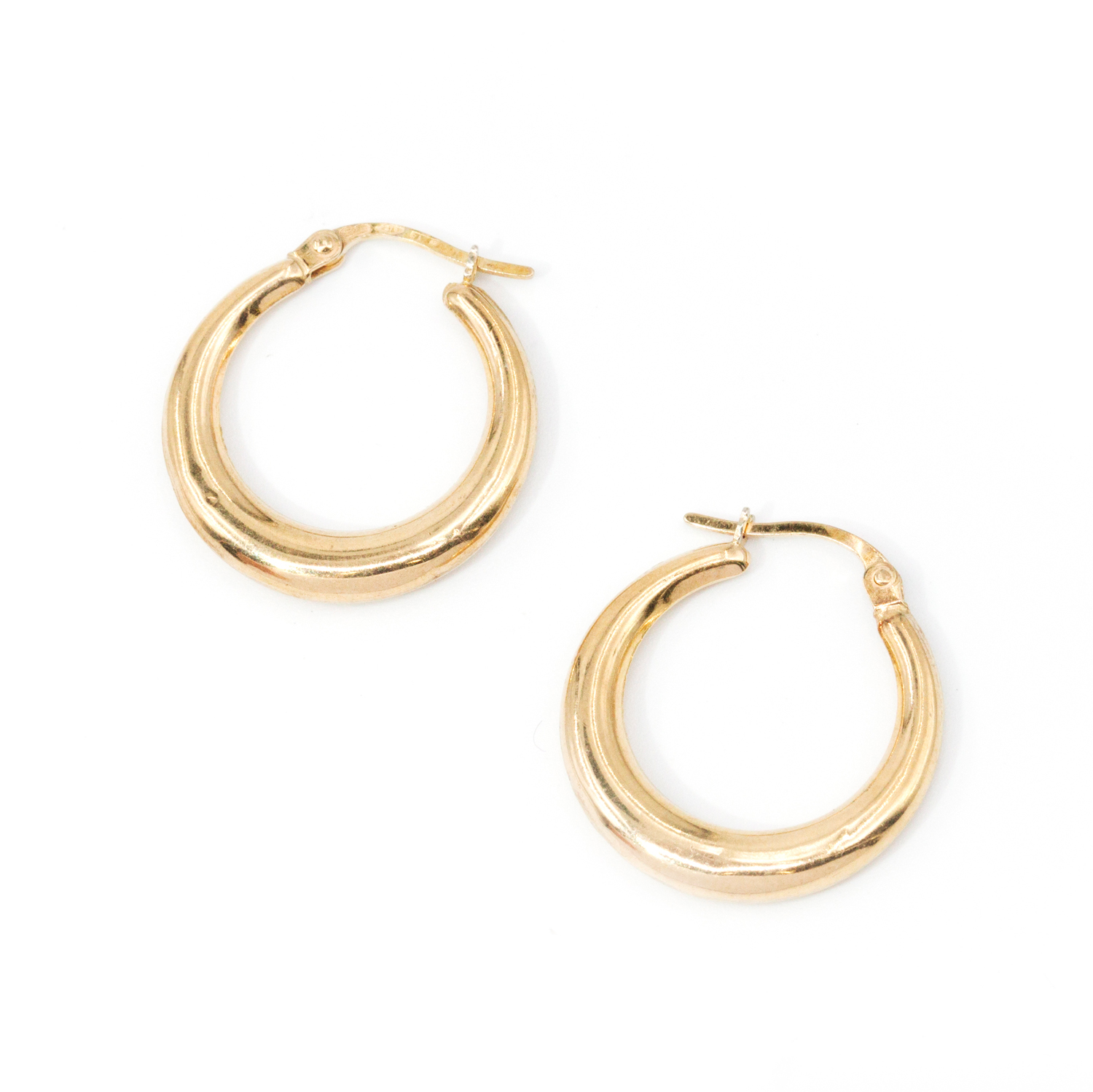 9ct Gold Hoop Earrings