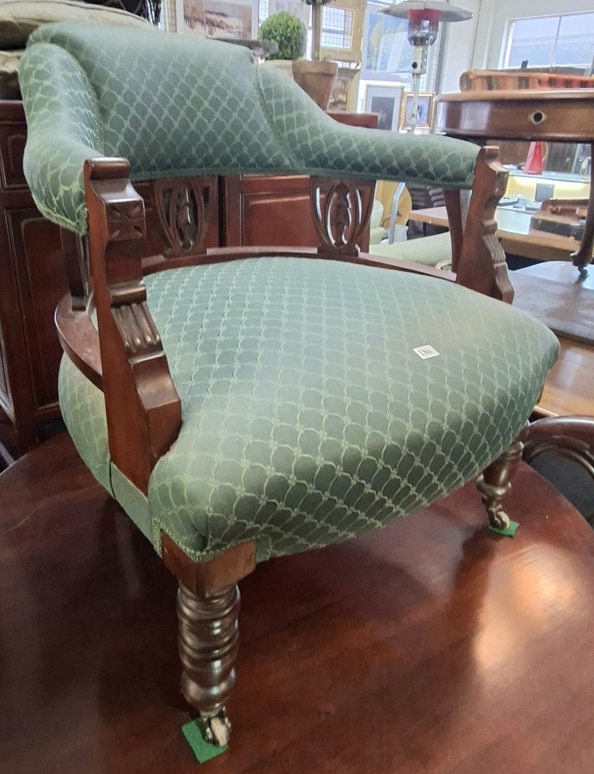 Edwardian Tub Shaped Chair