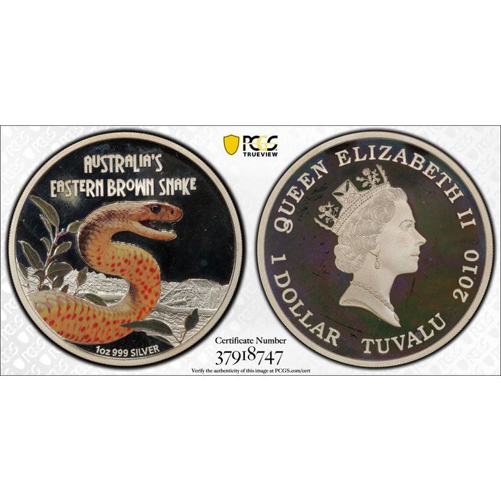Elizabeth II, One Dollar, 2010 PR66DCAM