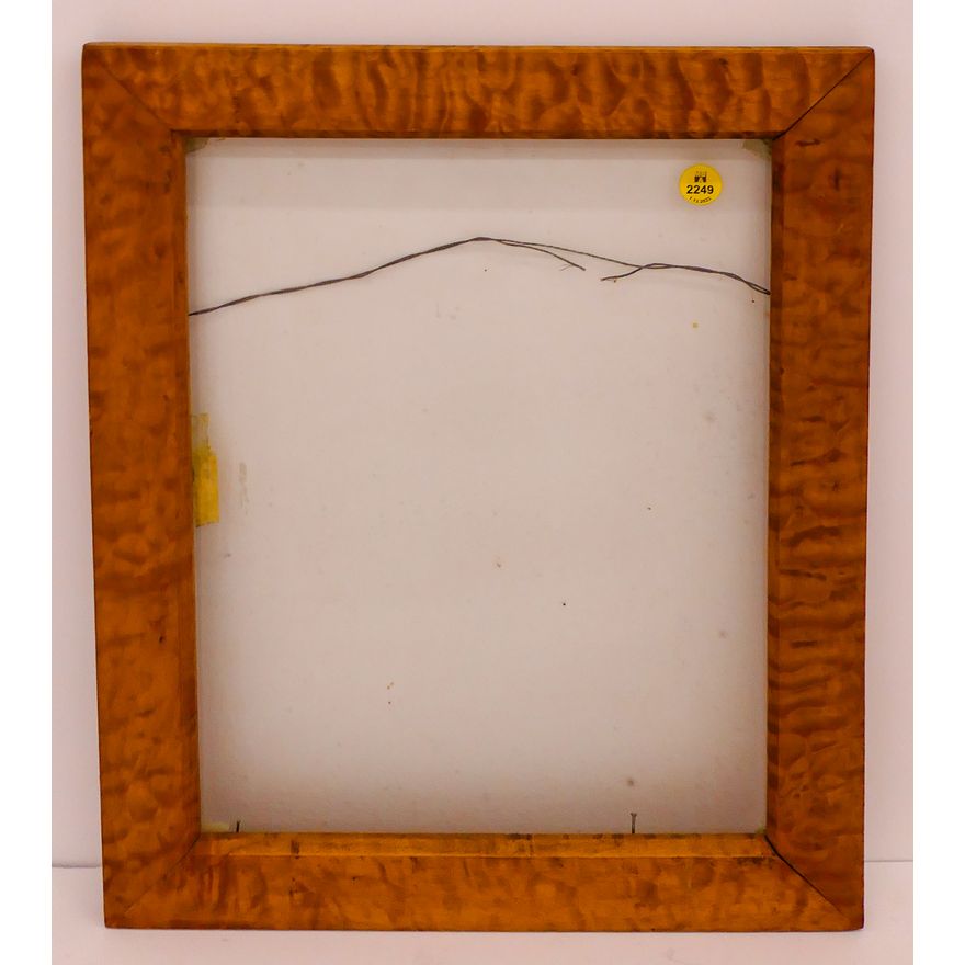 Antique Flame Grain Maple Picture Frame- fits 14x11''