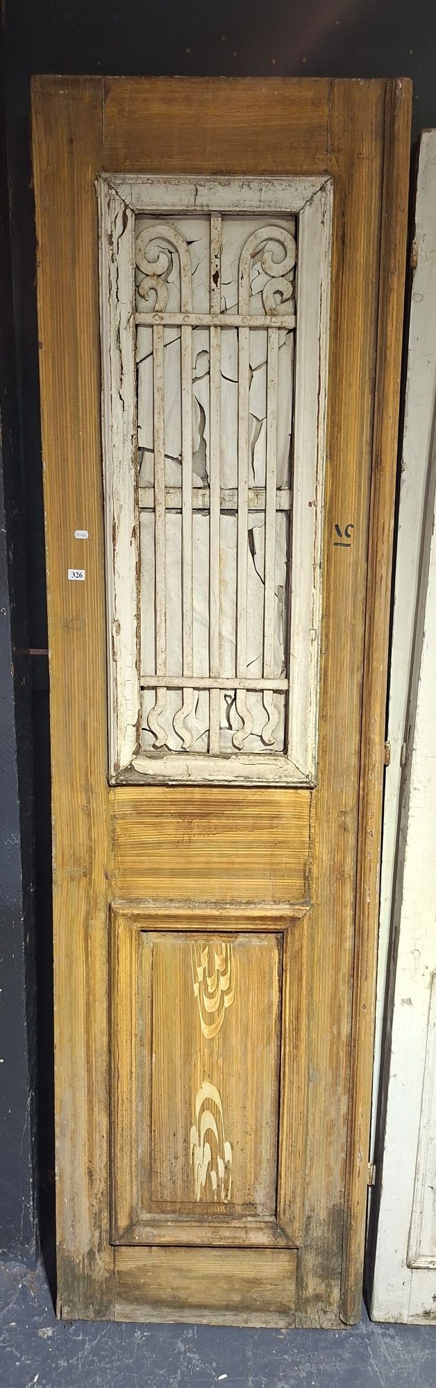 Scrubbed Pine French Style Doors