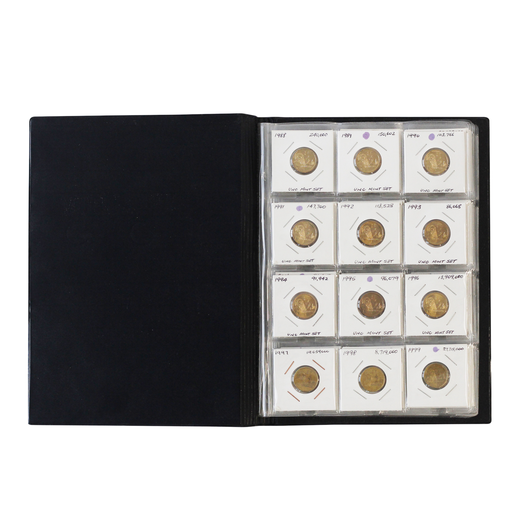 Album, Elizabeth II, Two Dollars, UNC