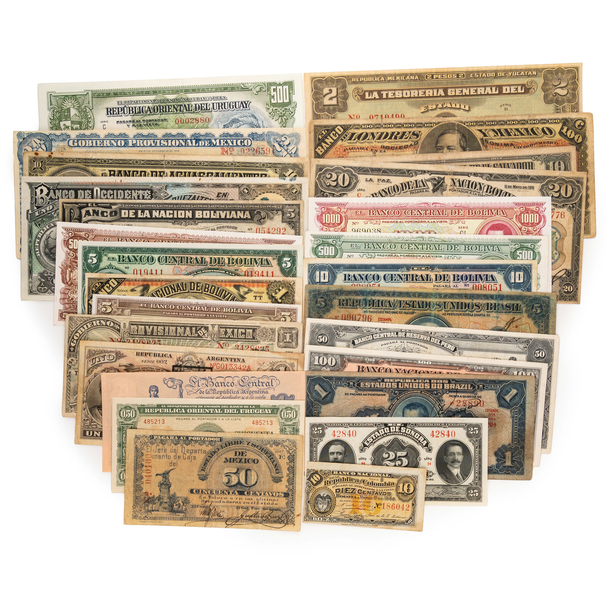 South & Central America, Accumulation, 1900s, VG - aUNC