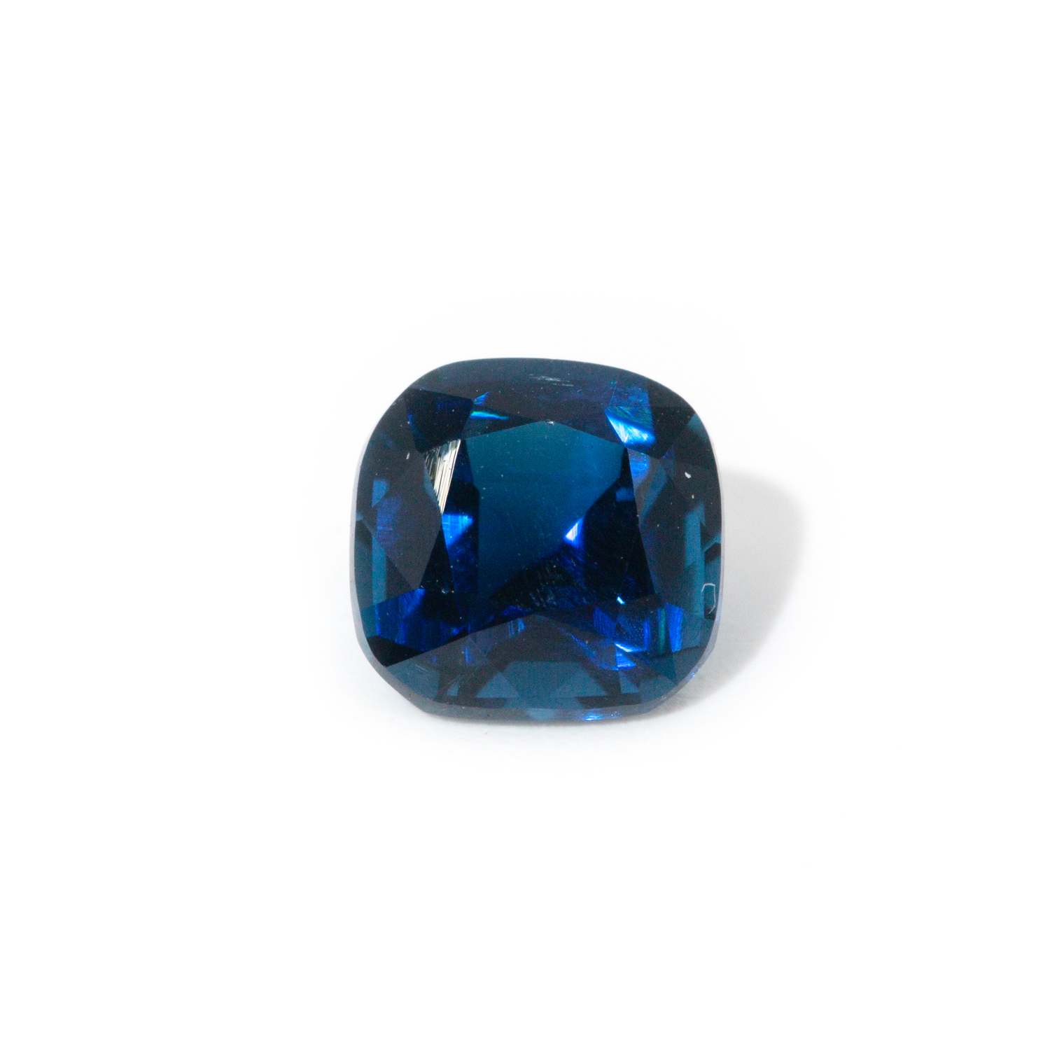 1.27 Carat Rare Blue Cushion Shape Tourmaline