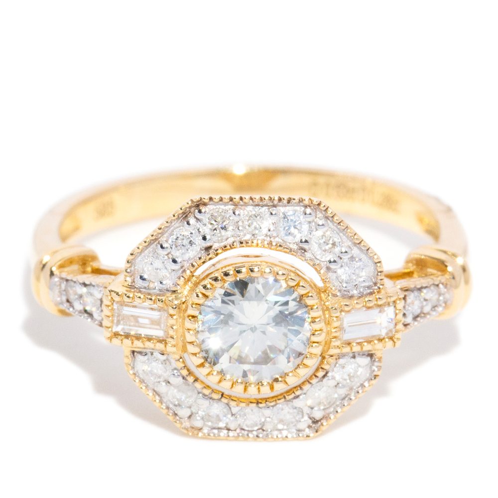 52 · 0.81 Carat Diamond 14ct Gold Ring