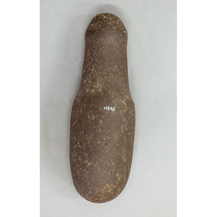 Patu Muka - Stone flax fibre pounder