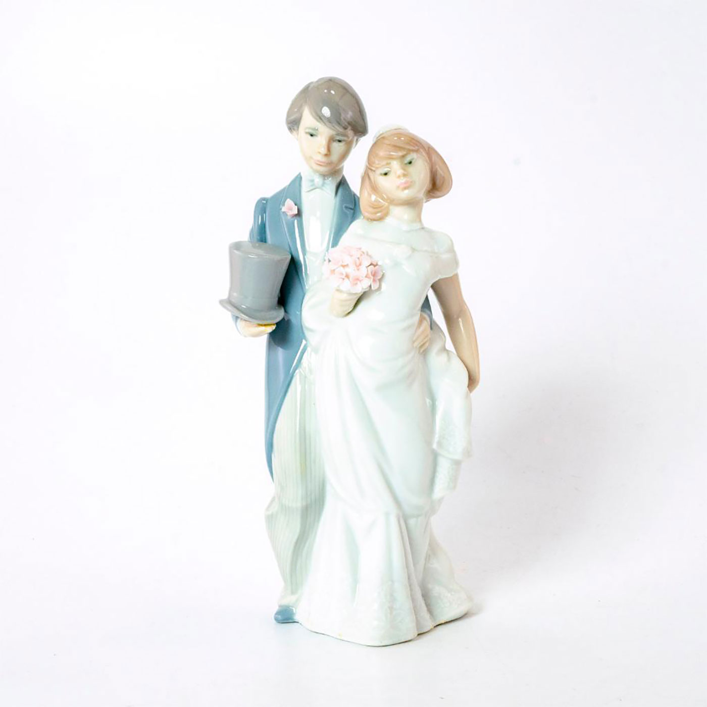 LLADRO リヤドロ Boda actual Wedding bells LLADRO #010-06164 BODA ACTUAL WEDDING BELLS CAKE TOPPER W/ BOX