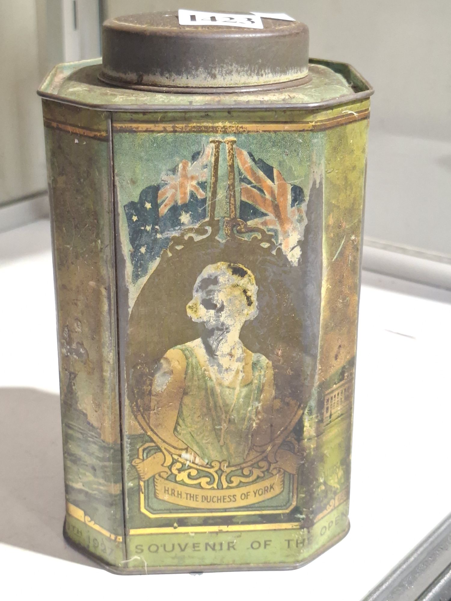 C.1927 Opening Of Federal Parliament Tin