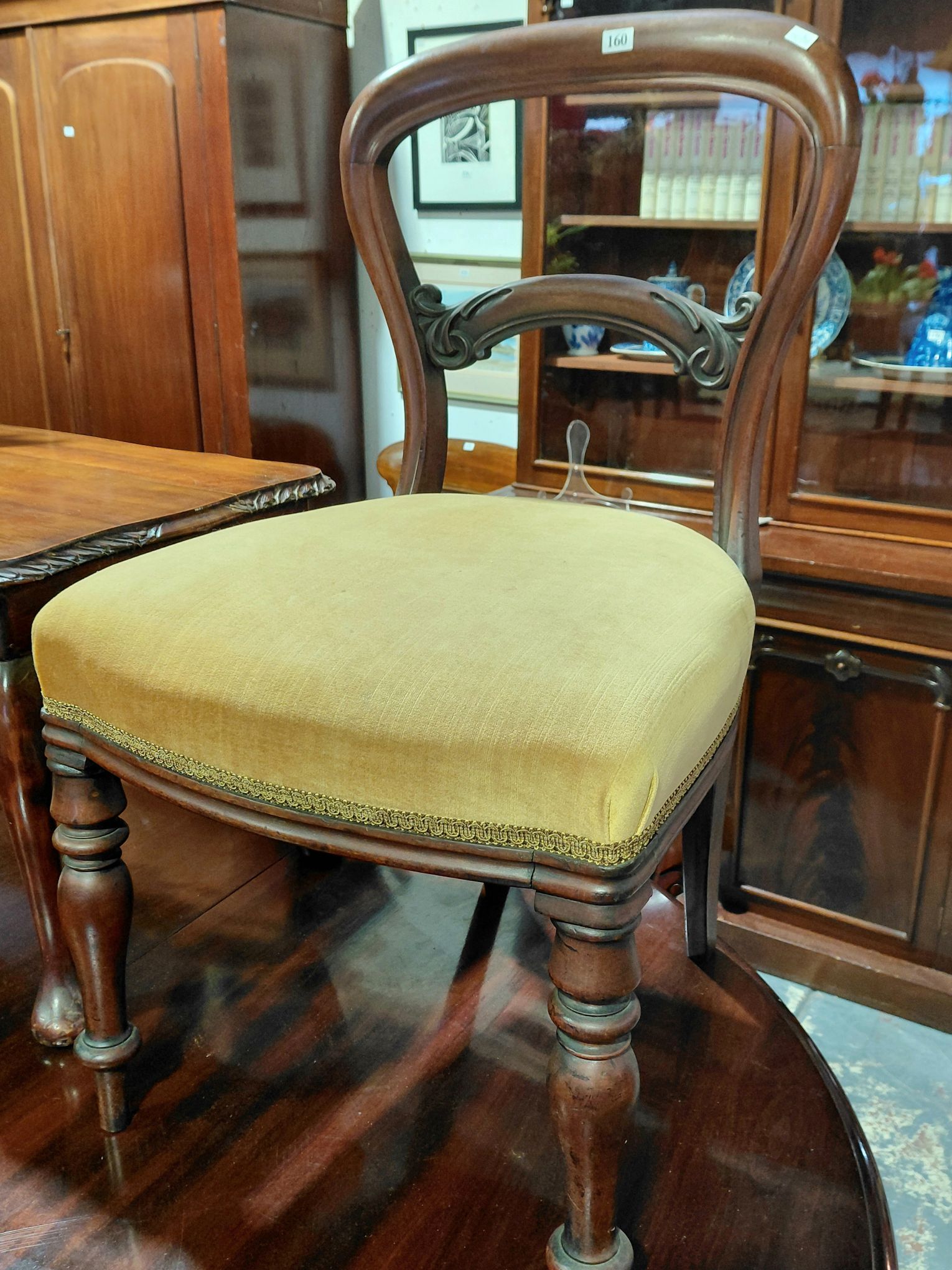 160 · PAIR OF CHAIRS