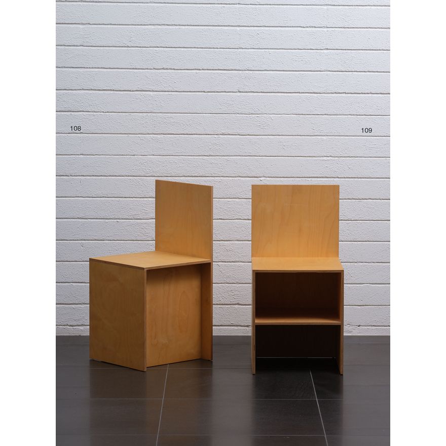 Donald Judd 'Front Shelf Chair 84'