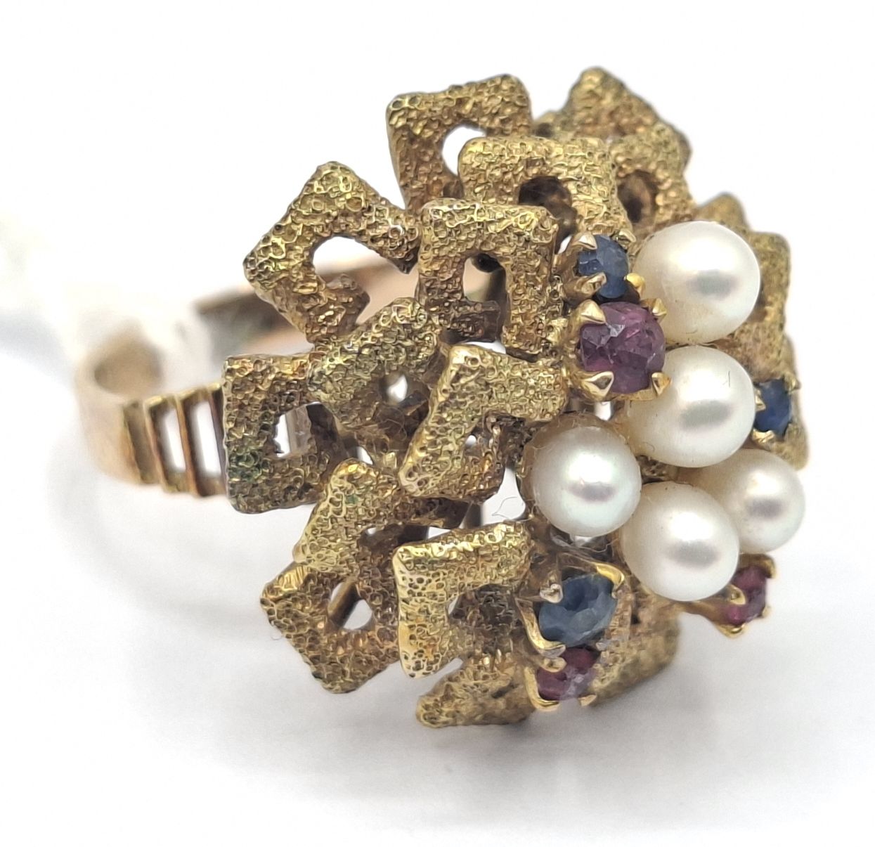 333 · STUNNING 14CT COCKTAIL DRESS RING