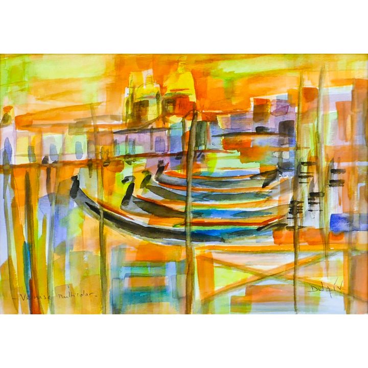 Duaiv ''Venise Multicolor'' Watercolor