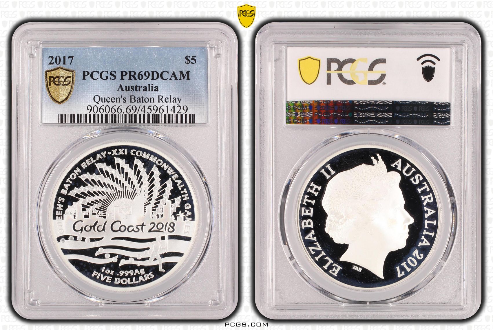 Five Dollar, 2017, PCGS PR69DCAM