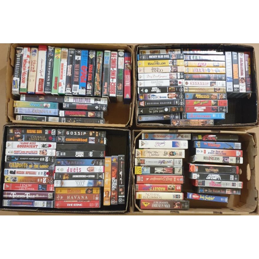 Ass. VHS Cassettes