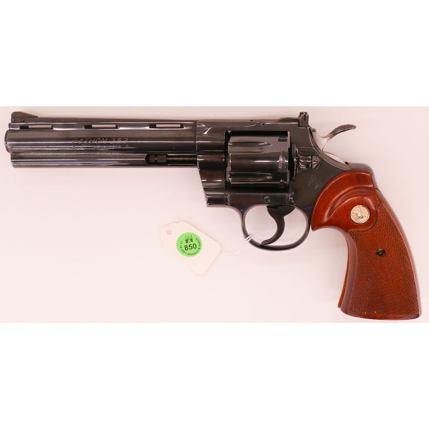 Colt Python 357 Magnum CTG Revolver | MBA Seattle Auction