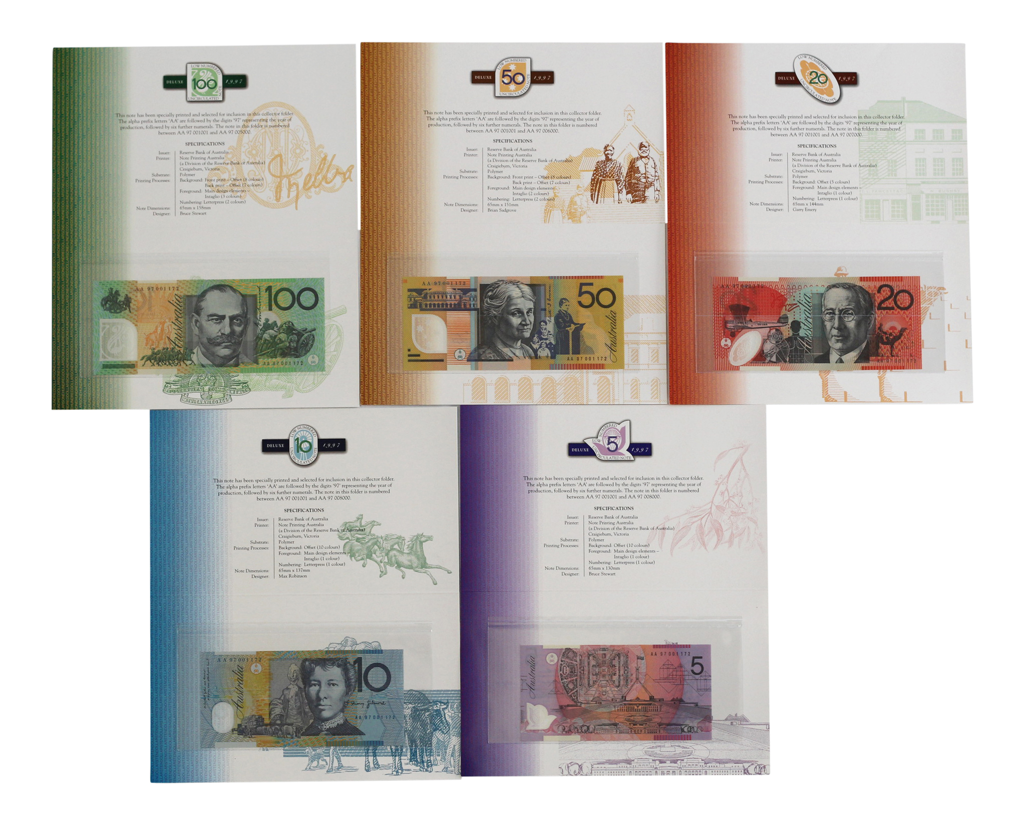 2088. · Collection, Annual Issue, 1997, UNC