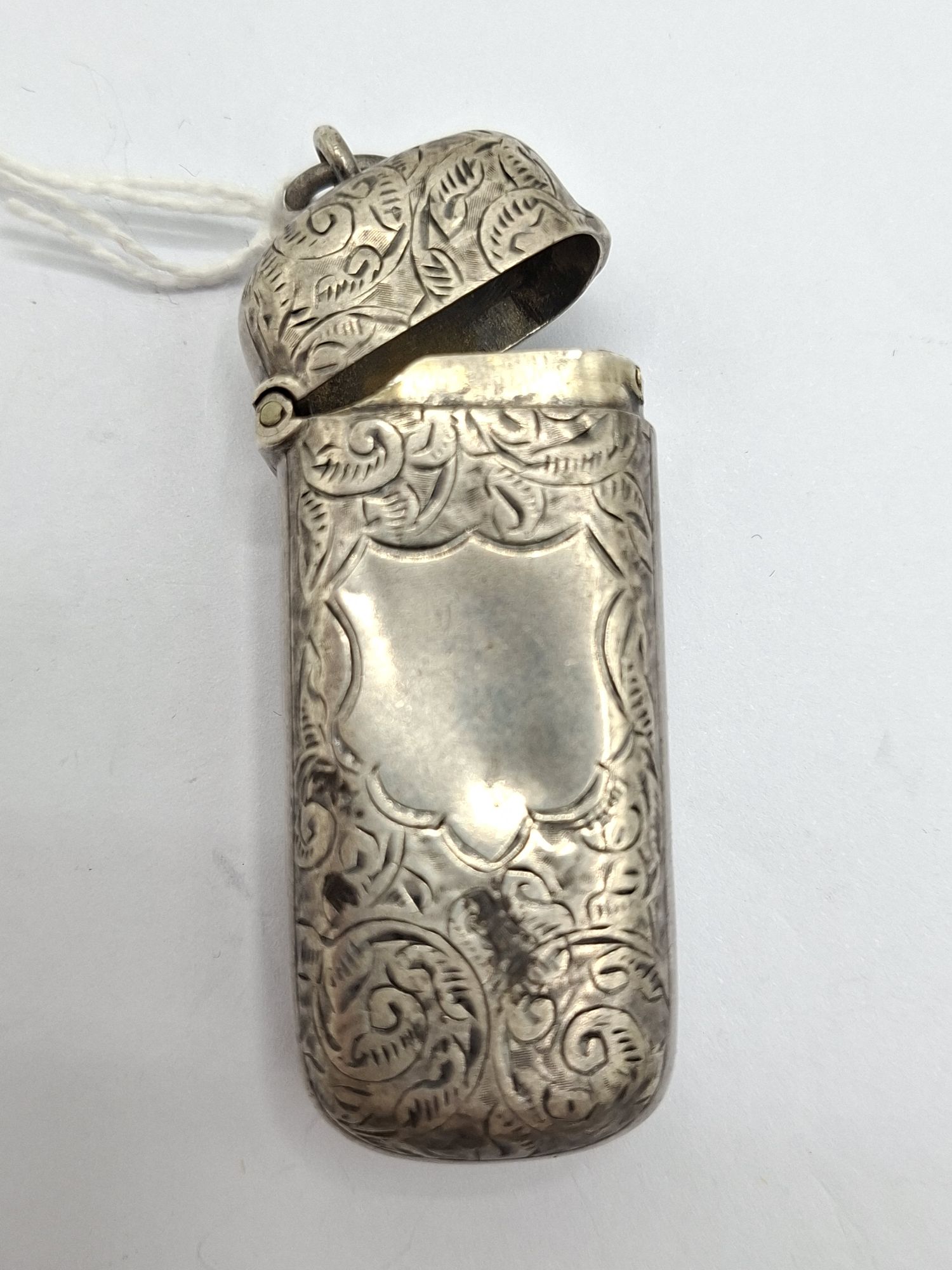 Edwardian Silver Match Case