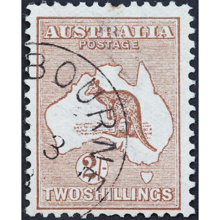 First Watermark, Two Shillings, 1913, Good