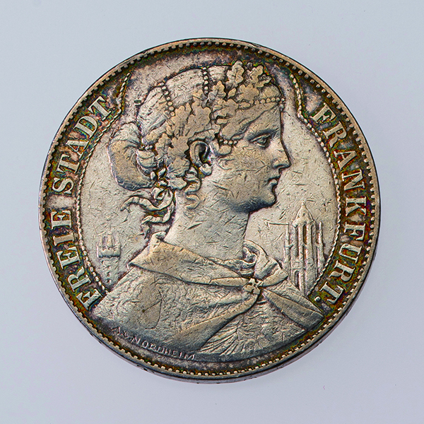 ドイツ帝国-German Empire. 美. VF. フランクフルト フランコニア像 1