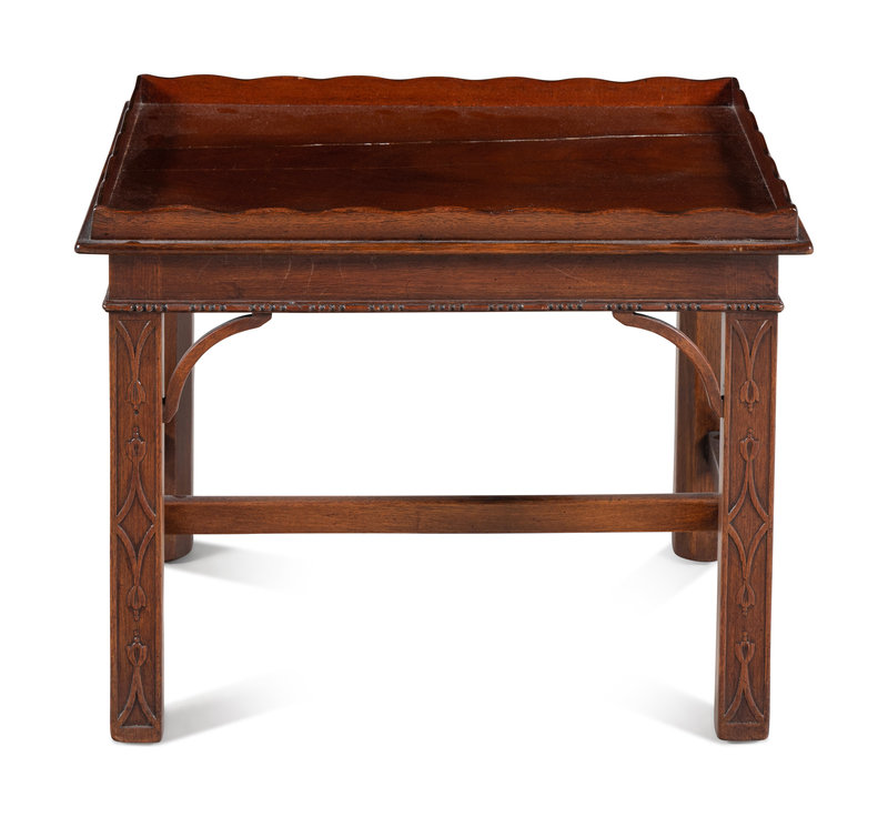 A George III Style Mahogany Side Table