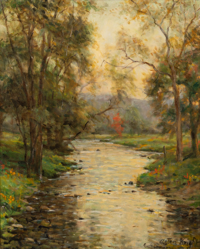 Louis Aston Knight
(American, 1873-1948)
River Landscape