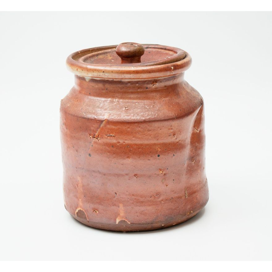 Ian Smail - Wood fired lidded jar