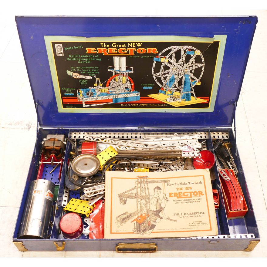 1930's Erector Set in Box