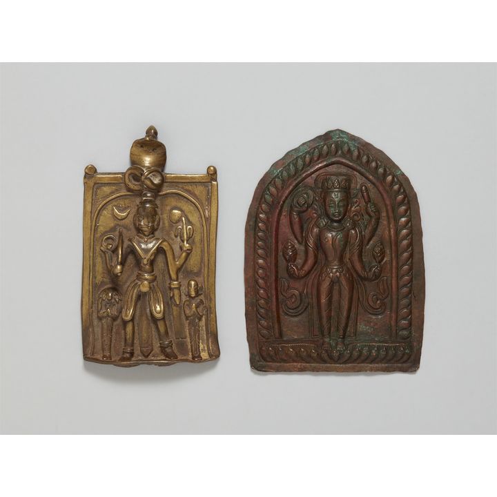 Two plaques. Western India. 19th/20th century