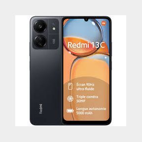 XIAOMI REDMI 13C /256GB 8GB /Dual Sim / 50MP Main Camera / Android 13 - Midnight Black -- 51743/6300 HV