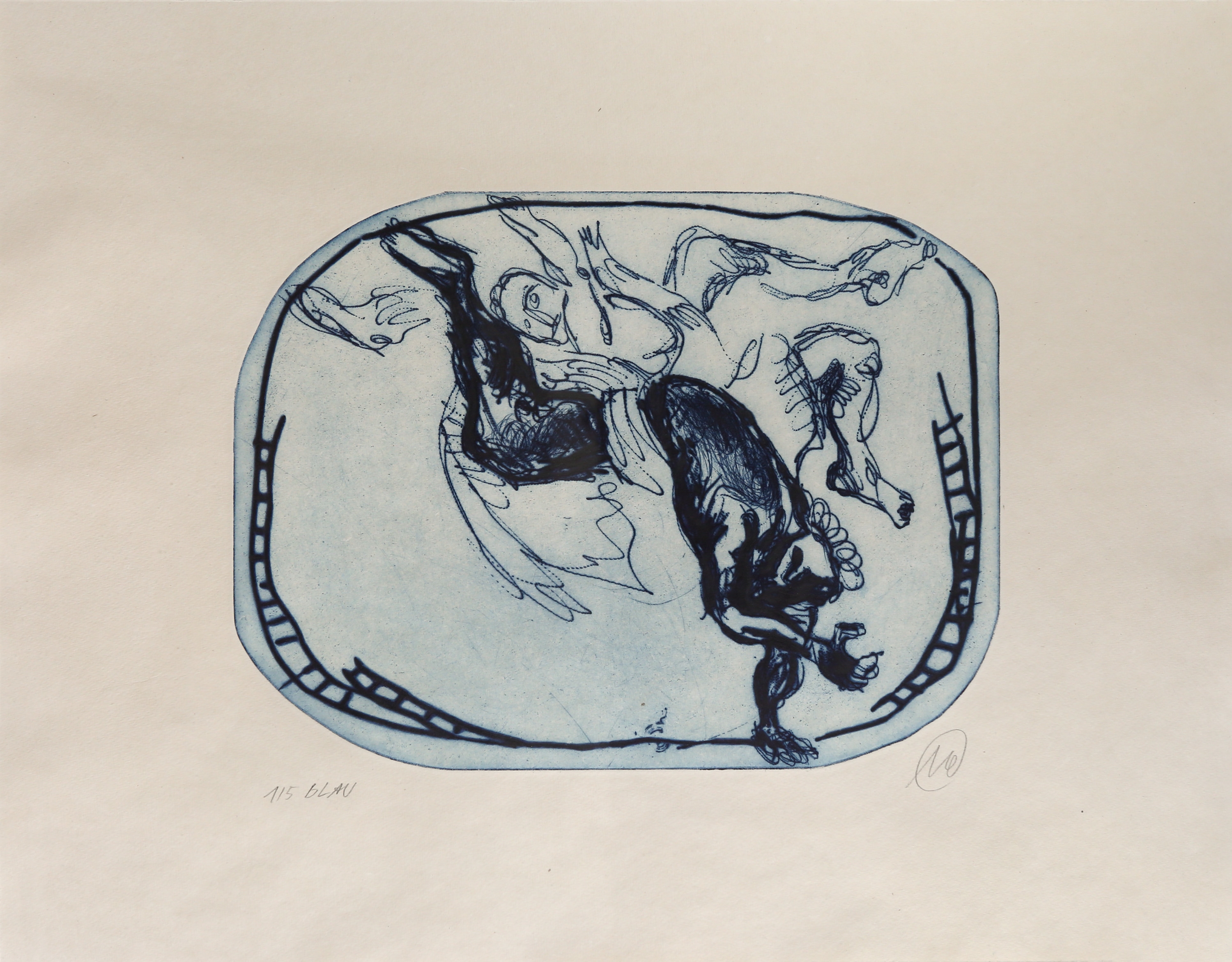 Markus Lüpertz Form: Titanenschlacht 2001