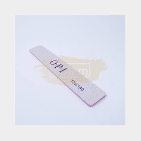 O.P.I Rectangle Nail Files 100/180 Grit - 25 Pieces - 51736/2509 SN B1 (S2)