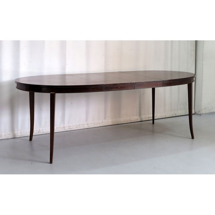 VINTAGE AMERICAN EXTENSION DINING TABLE, maker White Furniture Co.