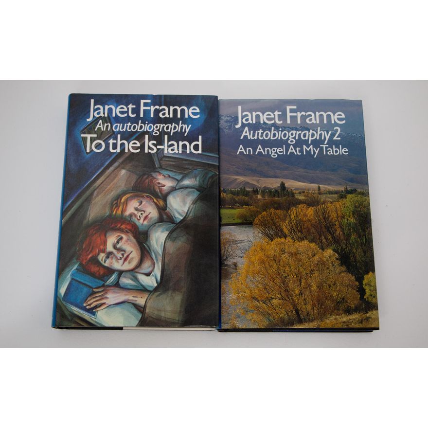 FRAME, JANET [2 volumes both with authors inscription] - To the Is-land. An Autobiography.