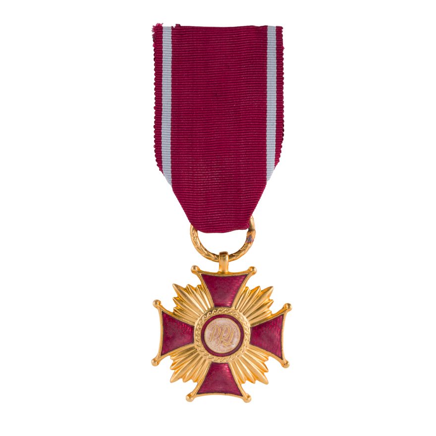Zestaw medali, krzyży, odznak z okresu PRL