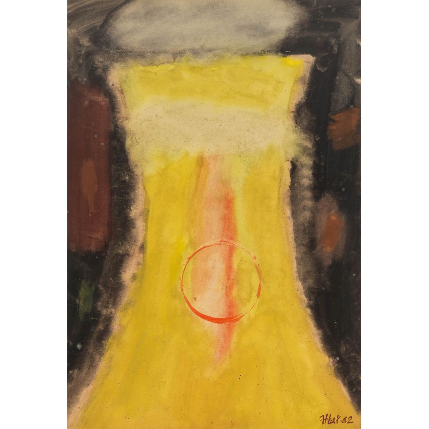 Józef Hałas | Kompozycja żółta, 1962