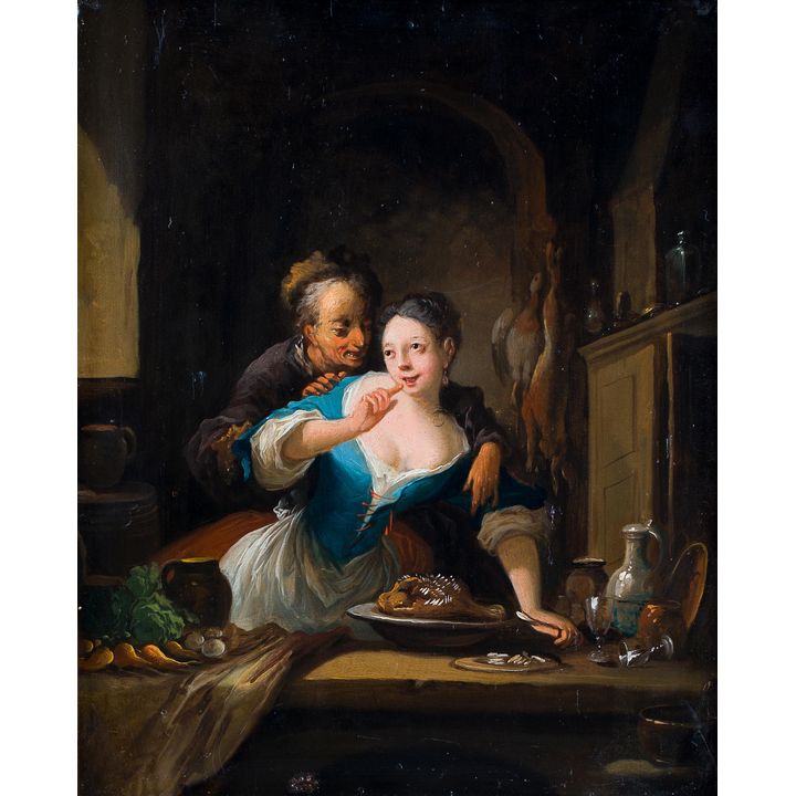 Willem van Mieris | Uwodziciel